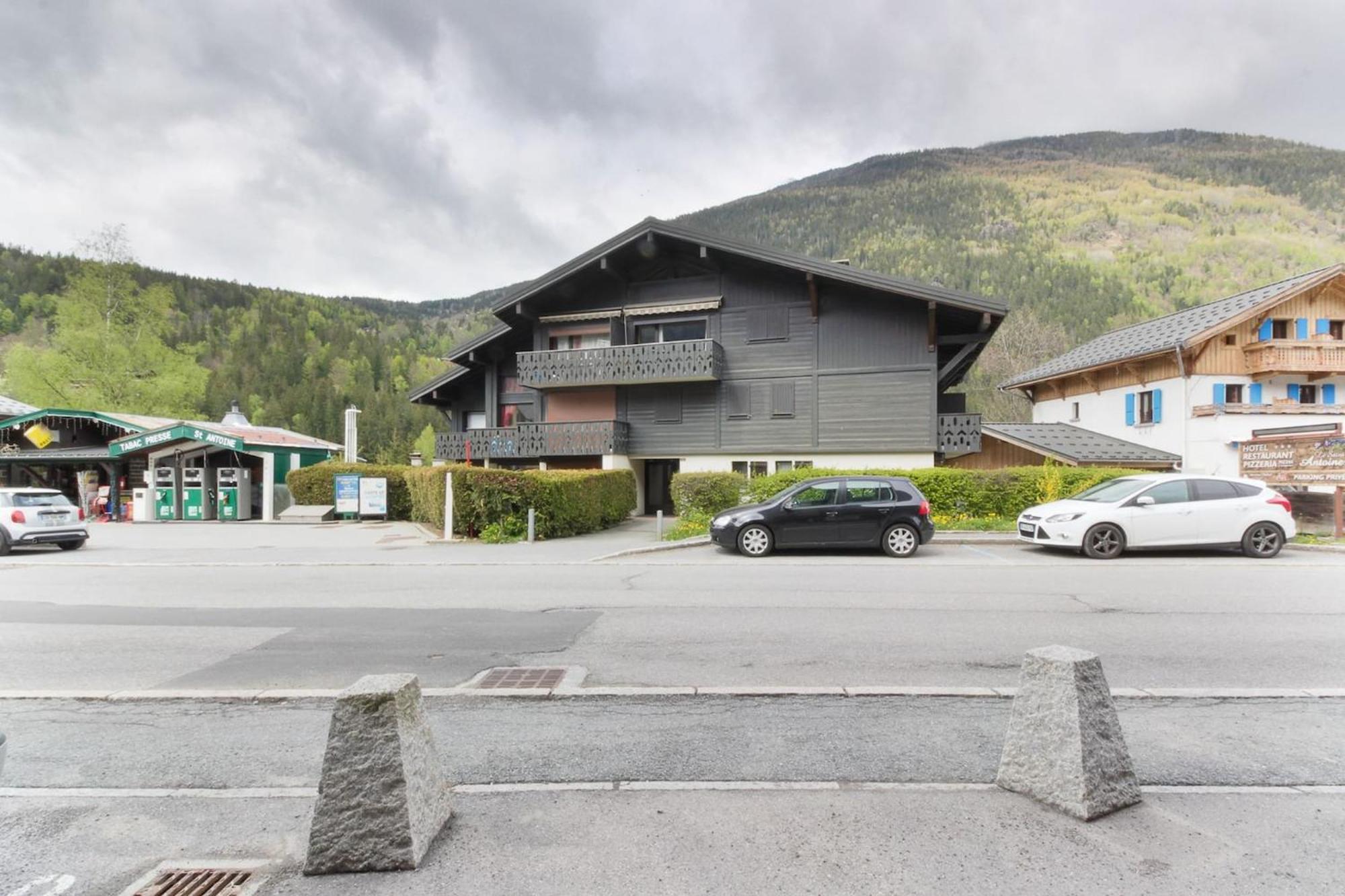 Les Dryades - Renove - Balcon Avec Vue Mt Blanc Les Houches Exterior foto